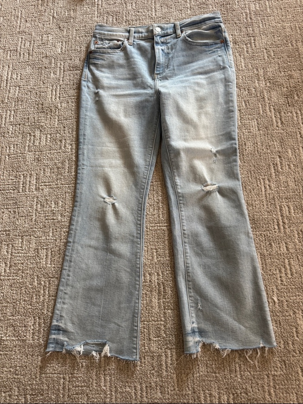Pistola Light Wash Distressed Women's Jeans
